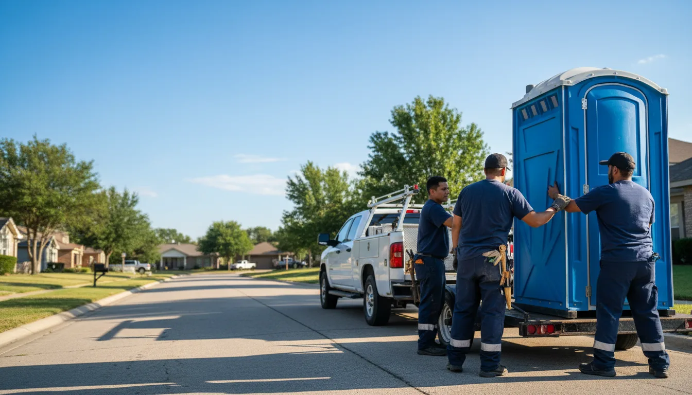 Portable Toilet Rental in Groveland, IL near me